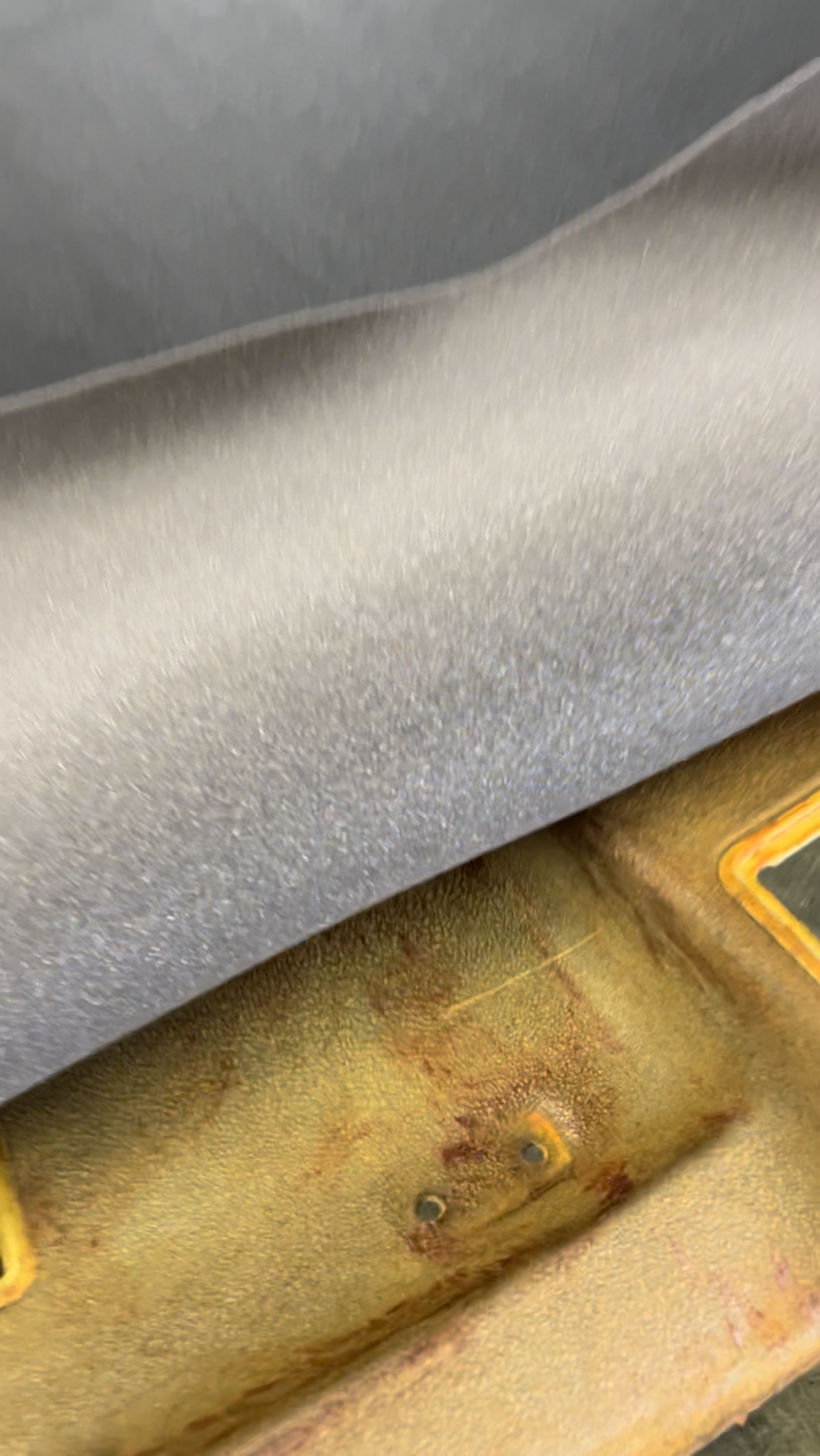Positionierung des neuen Materials