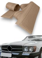 Gummi Einstiegsleisten Schweller für Mercedes SL107 R107/W107 dattel
