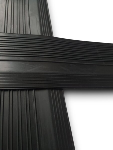 Gummi Einstiegsleisten Schweller für Mercedes SL107 R107/W107 schwarz
