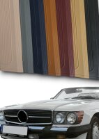Gummi Einstiegsleisten Schweller für Mercedes SL107 R107/W107 schwarz