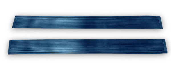 Gummi Einstiegsleisten Schweller für Mercedes SL107 R107/W107 blau