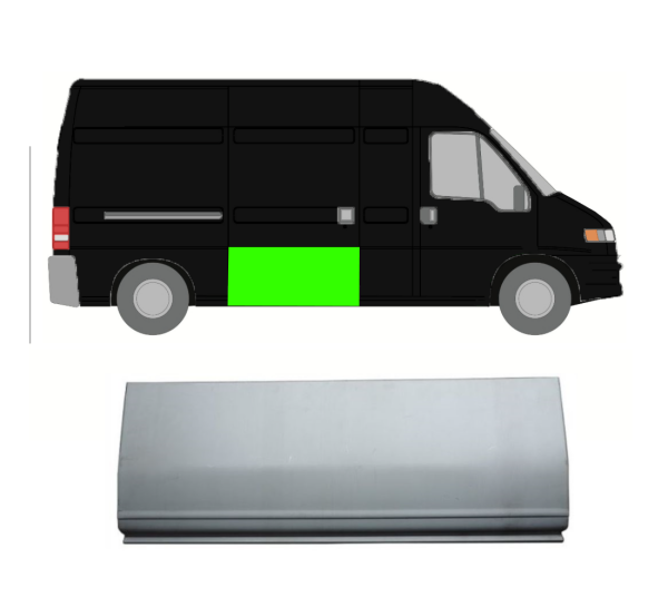 Schiebetür für Fiat Ducato 1994 - 2006 rechts