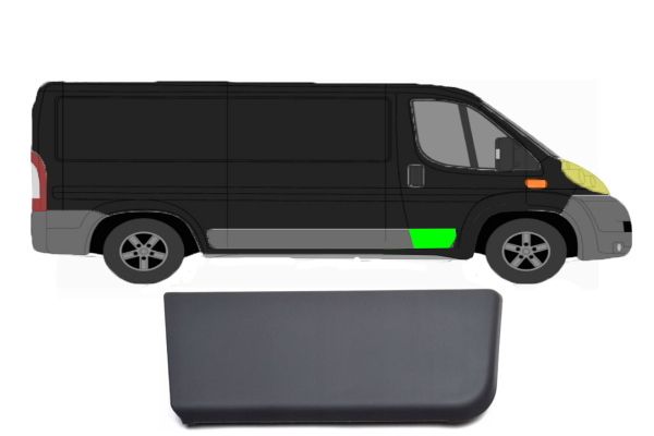 Seitenleiste vordere Tür für Fiat Ducato 2006 - 2014 rechts