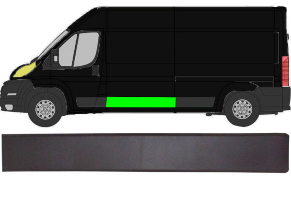 Schiebetür Seitenleiste für Fiat Ducato 2006 - 2014 links