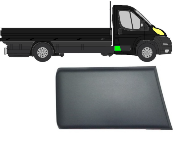 Seitenleiste für Fiat Ducato 2006 - 2014 Pritsche rechts