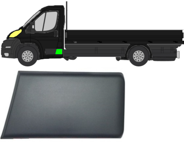 Seitenleiste für Fiat Ducato 2006 - 2014 Pritsche links