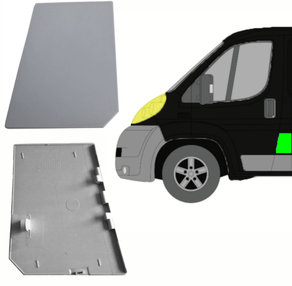 Tankdeckel Tankklappe Euro 6 für Fiat Ducato 2014 - 2018