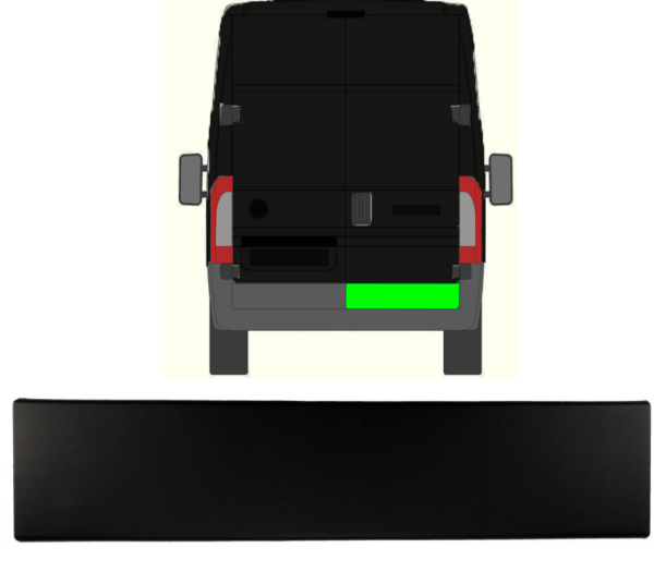 Türleiste für Fiat Ducato 2018 - 2021 hinten rechts