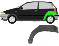 Radlauf für Fiat Punto I 3 Türer 1993 - 1999 links