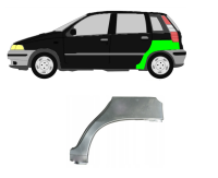 Radlauf für Fiat Punto I 5 Türer 1993 - 1999 links