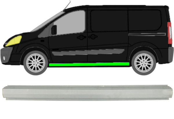 Schweller für Fiat Scudo 2007 - 2016 links