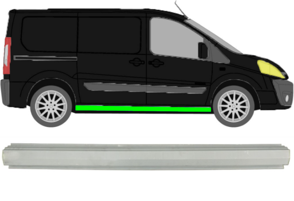 Schweller für Citroen Jumpy Dispatch 2007 - 2016 rechts