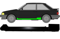 Vollschweller für Ford Escort 1980 - 1986 3...