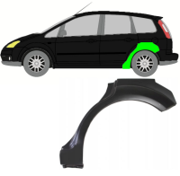 Radlauf für Ford Focus C MAX 2003 - 2007 links