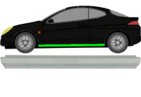 Schweller für Ford Puma 1997 - 2002 links