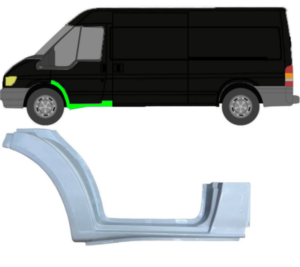 Schweller für Ford Transit 2000- 2013 vorne links