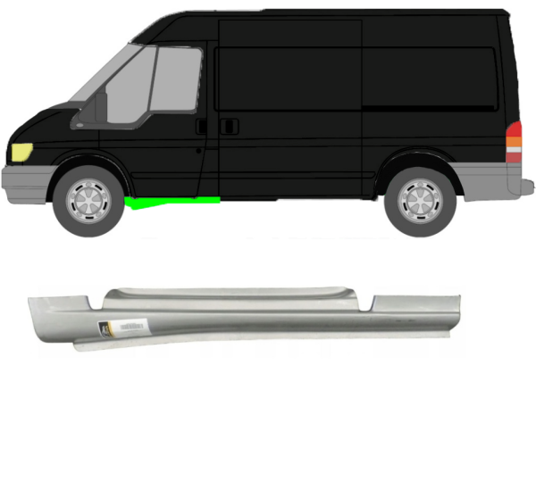 Türschweller für Ford Transit 2000 - 2013 vorne links