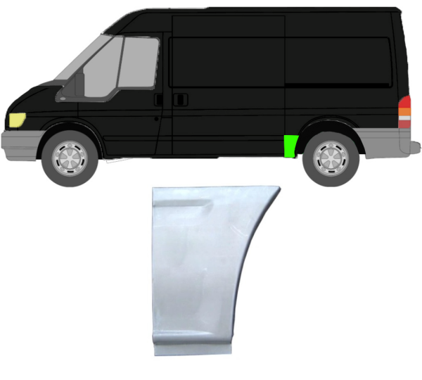 Kotflügel für Ford Transit 2000 - 2013 hinten links