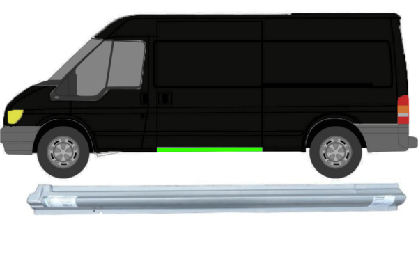 Schiebetür Schweller für Ford Transit langer Radstand 2000 - 2013