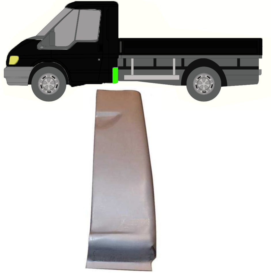 Seitenleiste Für Ford Transit Einzelkabine 2000 -  Produktbild-Vorschau 10
