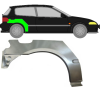 Radlauf für Honda Civic 3 Türer 1991 - 1995 rechts