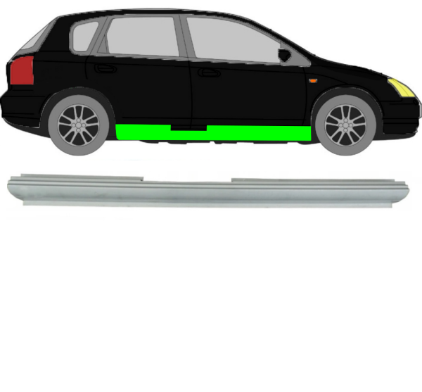 Türschweller für Honda Civic 5 Türer 2001 - 2005 rechts