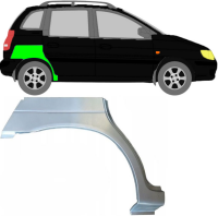 Radlauf für Hyundai Matrix 2001 - 2010 rechts