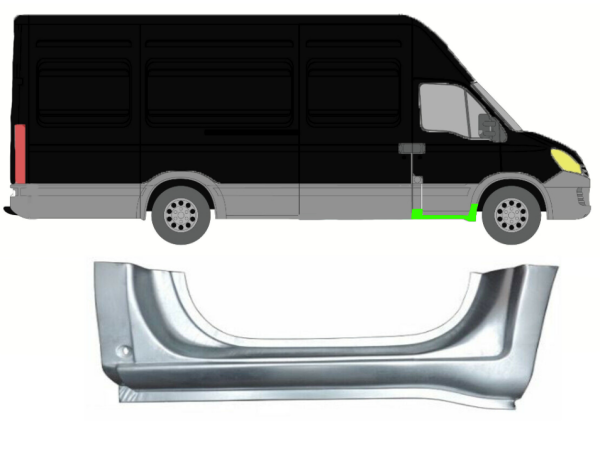 Türschweller für Iveco Daily 2006 - 2014 vorne rechts