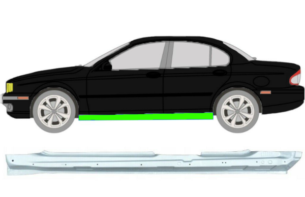 Vollschweller für Jaguar X Type 2001 - 2009 links