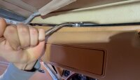 Verdeckhebel Verdeckgriffe lever für Mercedes SL R107 W107 SL107 Originalgetreu