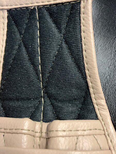 Tasche Etui für Verdeckhebel Verdeckgriffe für Mercedes SL R107,beige