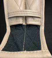 Tasche Etui für Verdeckhebel Verdeckgriffe für Mercedes SL R107,beige