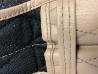 Tasche Etui für Verdeckhebel Verdeckgriffe für Mercedes SL R107,beige