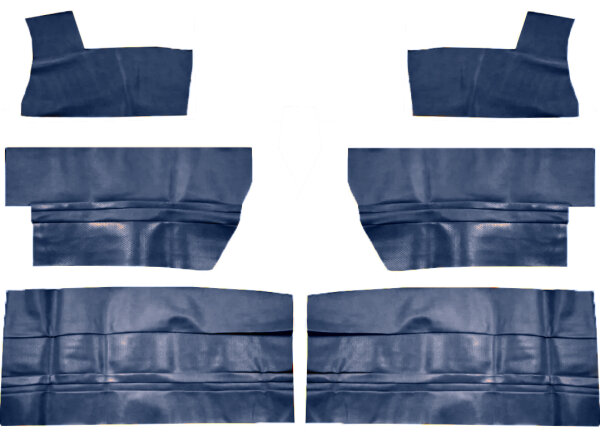 Türverkleidungen Seitenverkleidungen für Mercedes SL R107 SLC C107 blau