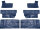 Türverkleidungen Seitenverkleidungen für Mercedes SL R107 SLC C107 blau