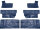 Türverkleidungen Seitenverkleidungen für Mercedes SL R107 W107 blau