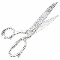 Profi Schneiderschere Sattlerschere Edelstahl Leder Stoff Polster Heimwerker Neu