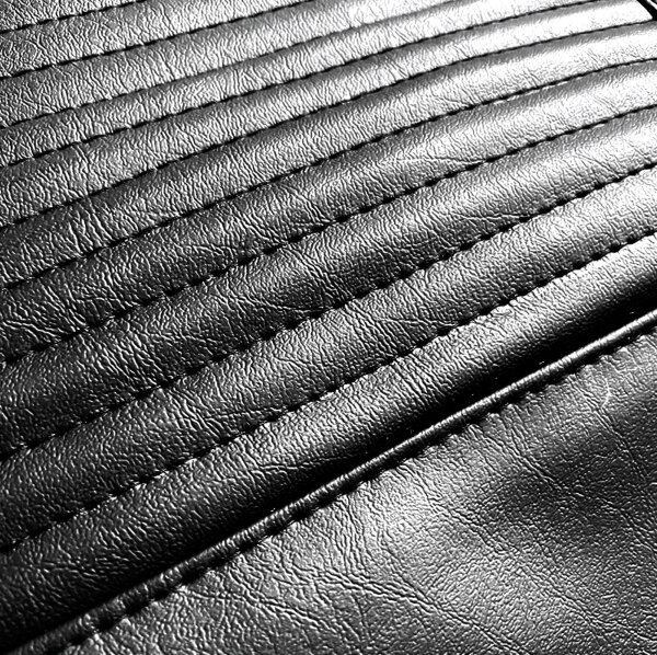Sitzbezüge Bezüge für Chevrolet Bel Air 2. Generation 1955 - 1957 schwarz