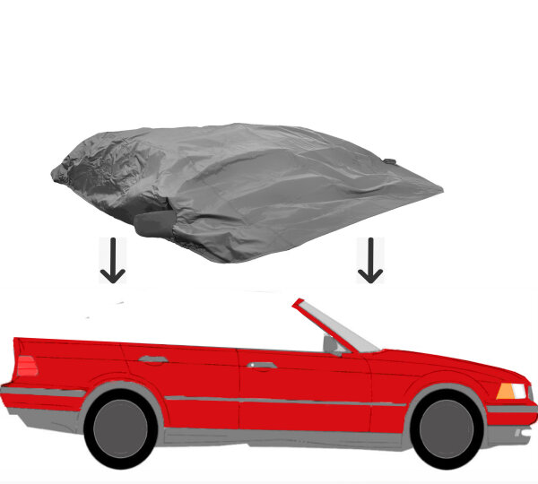 BMW e36 Cabrio Sitzbezüge normal vo+hi komplett (BMW Nappa Cremeweiss L7CW)