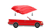 Halbgarage / Halbcover für BMW E36 Cabrio