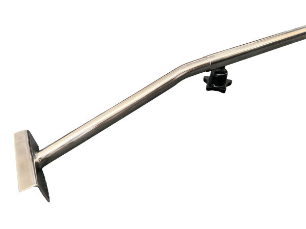 2x Planenbügel aus Stahl für Flachplane PKW- Anhänger 1,0 - 1,45m verstellbar