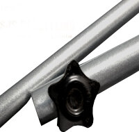 2x Planenb?gel aus Stahl für Flachplane PKW- Anhänger 1,0 - 1,45m verstellbar