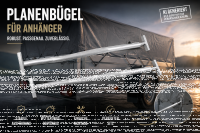 2x Planenbügel Anhänger  für Flachplane...
