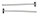 2x Planenbügel aus Stahl für Flachplane PKW- Anhänger 1,0 - 1,45m verstellbar