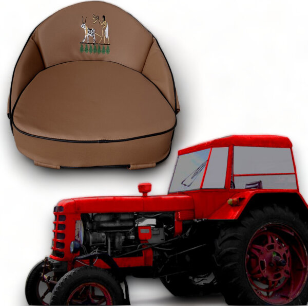 Kissen 40x40 Zierkissen - Traktor - Traktor Trecker Zugmaschine