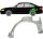 Radlauf für Mazda 626 1997 - 2002 links