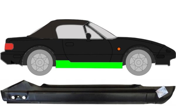 Vollschweller für Mazda MX - 5 1989 - 1998 rechts