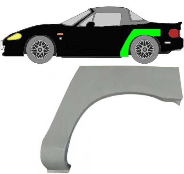 Radlauf für Mazda MX - 5 1998 - 2005 links