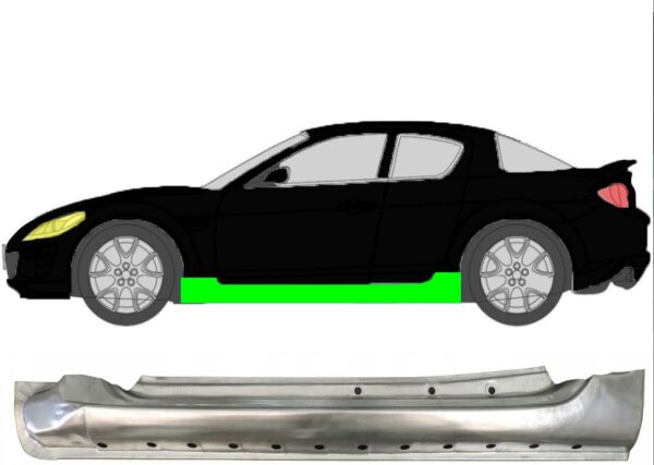 Vollschweller für Mazda RX - 8 2003 - 2012 links