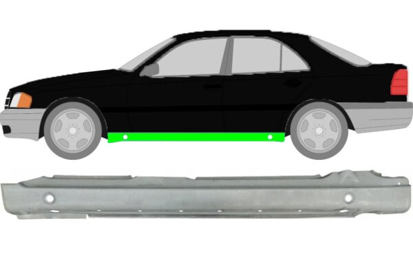 Vollschweller für Mercedes C -Klasse W202 1993 - 2001 links